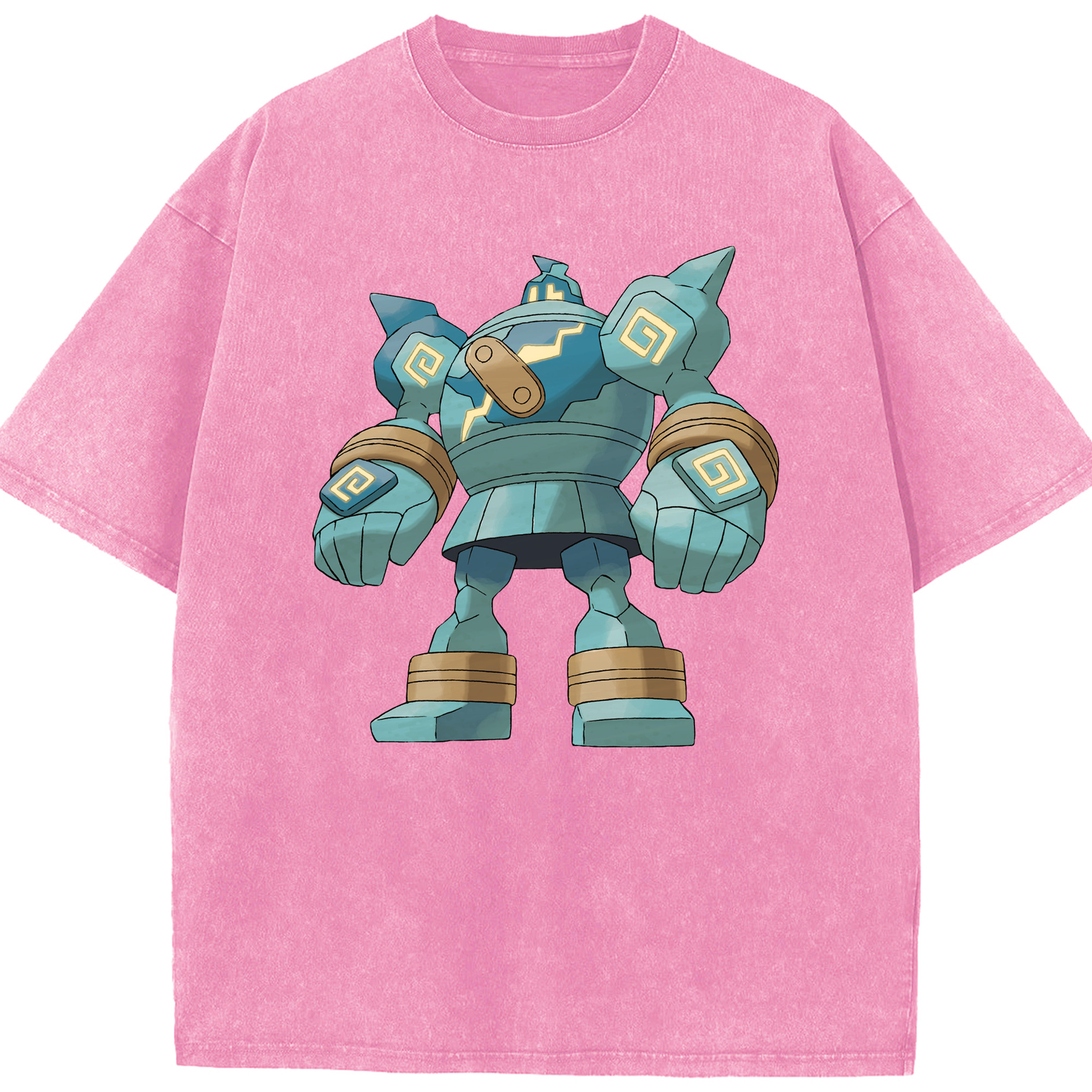 （画像用） ポケットモンスター Pokémon 綿100% ヴィンテージ風 半袖Tシャツ（フロントプリント）